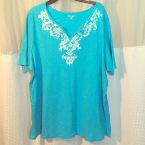 Kim Rogers Curvy cool cotton Tunic